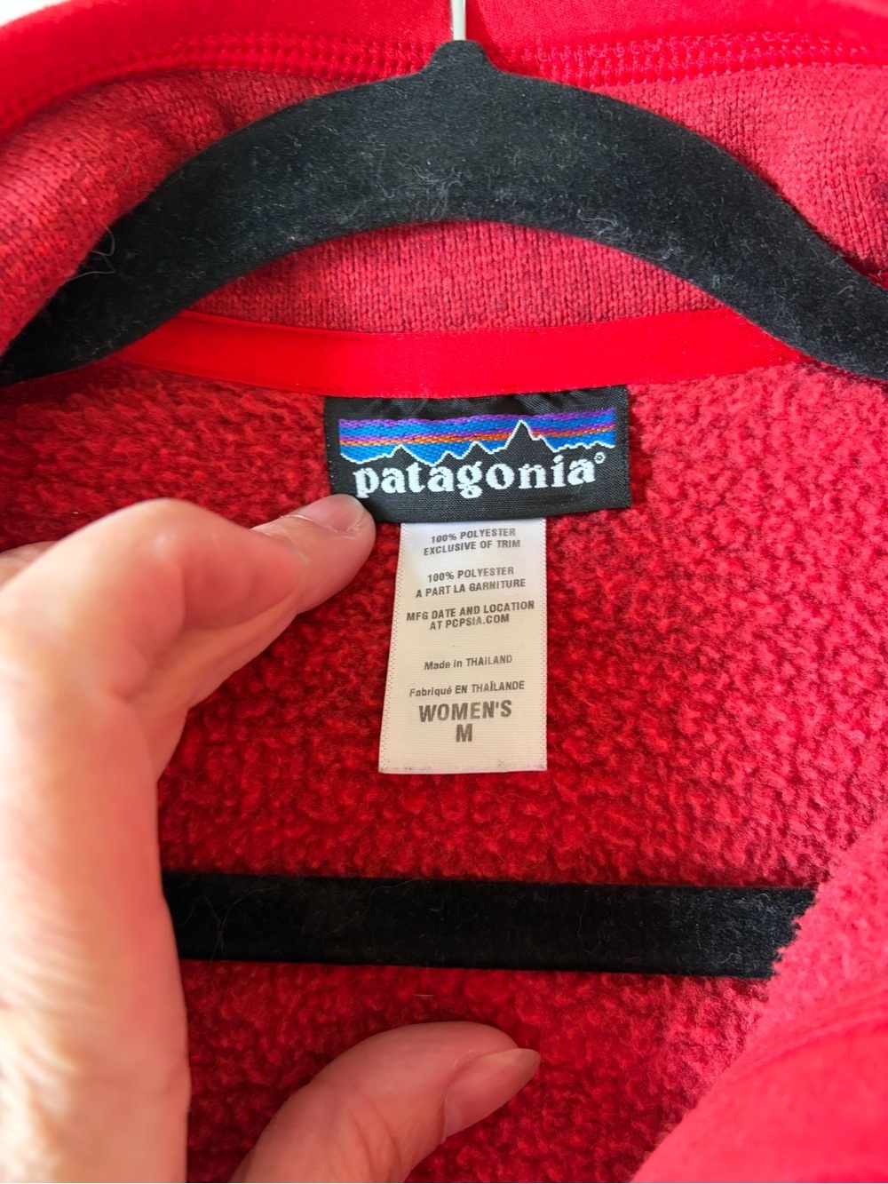 PATAGONIA- size medium Better Sweater Full-Zip Fleece Jacket - Picture 3 of 5